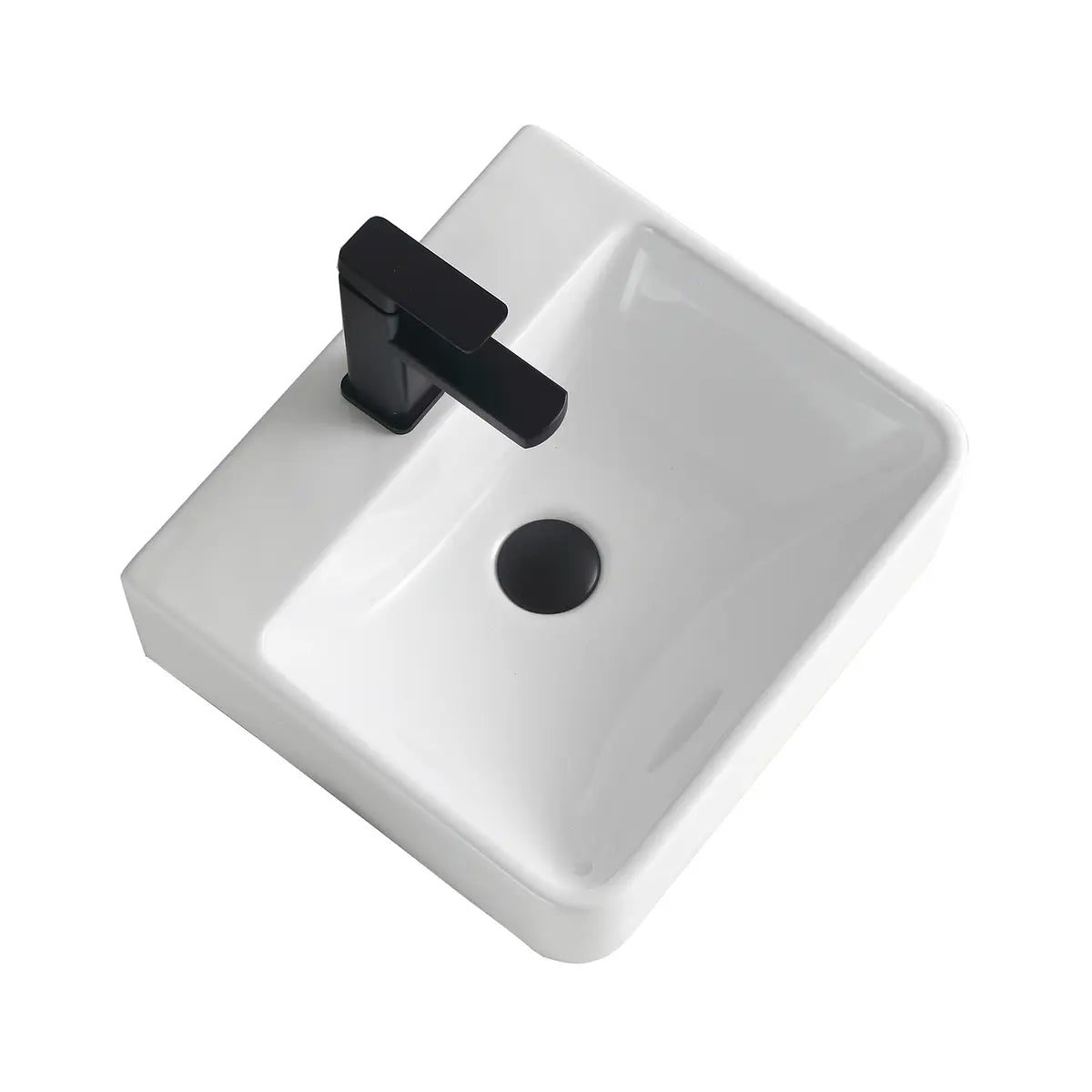 Lavamanos Sobreponer SLC940-B/ 41x37x13cm
