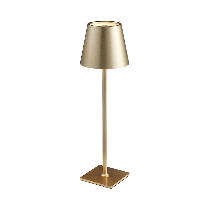Lámpara Led Touch Recargable Dorado