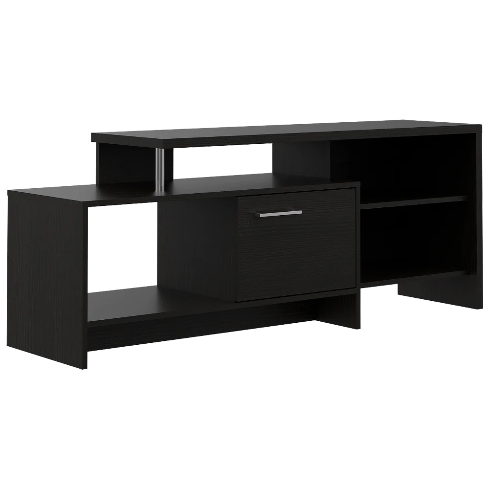 Mesa para TV Bengala, Wengue, con capacidad para televisor de 47 pulgadas