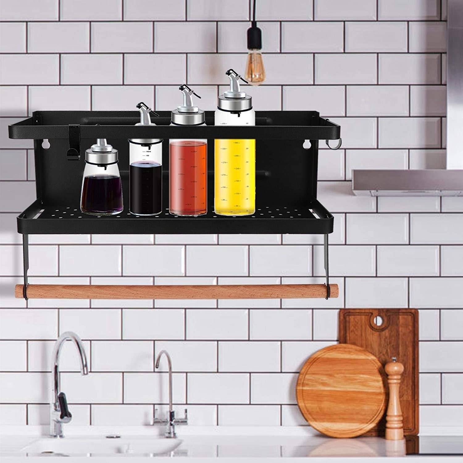 Estante Repisa Organizador Magnetico Nevera Cocina 1 Nivel