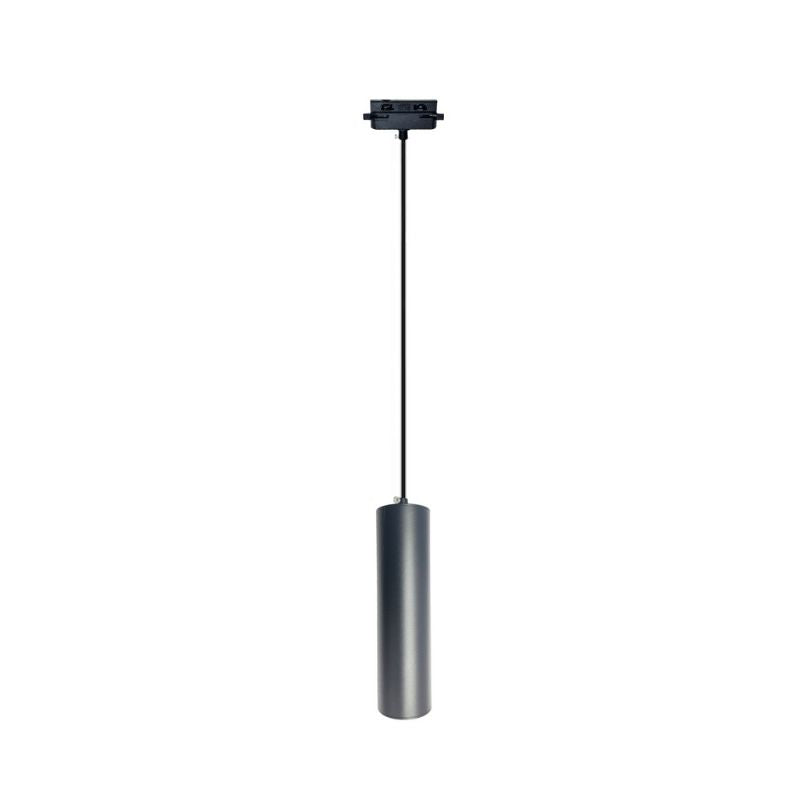 Lampara a Riel Monofasico Negro porta GU10 EPIC