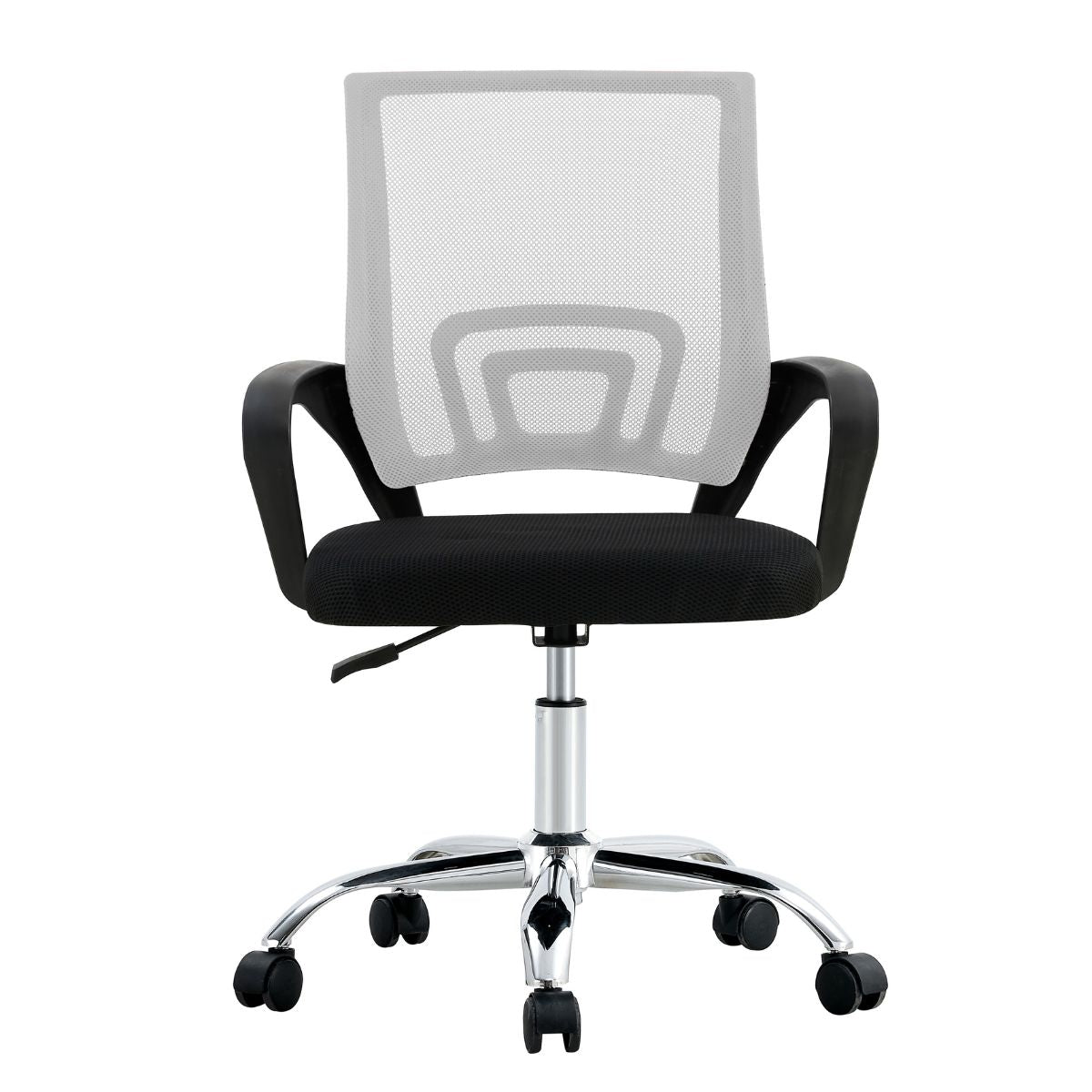 Silla De Oficina Ejecutiva Nueva York Ergonómica Respaldo Malla Blanca BM-520MW