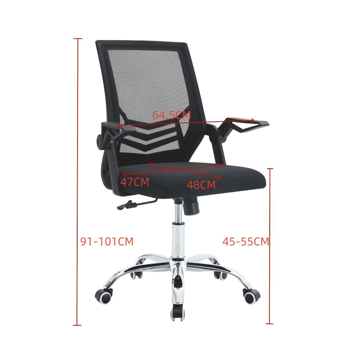 Silla De Oficina Ejecutiva Liverpool Ergónomica Color Negro BM-813