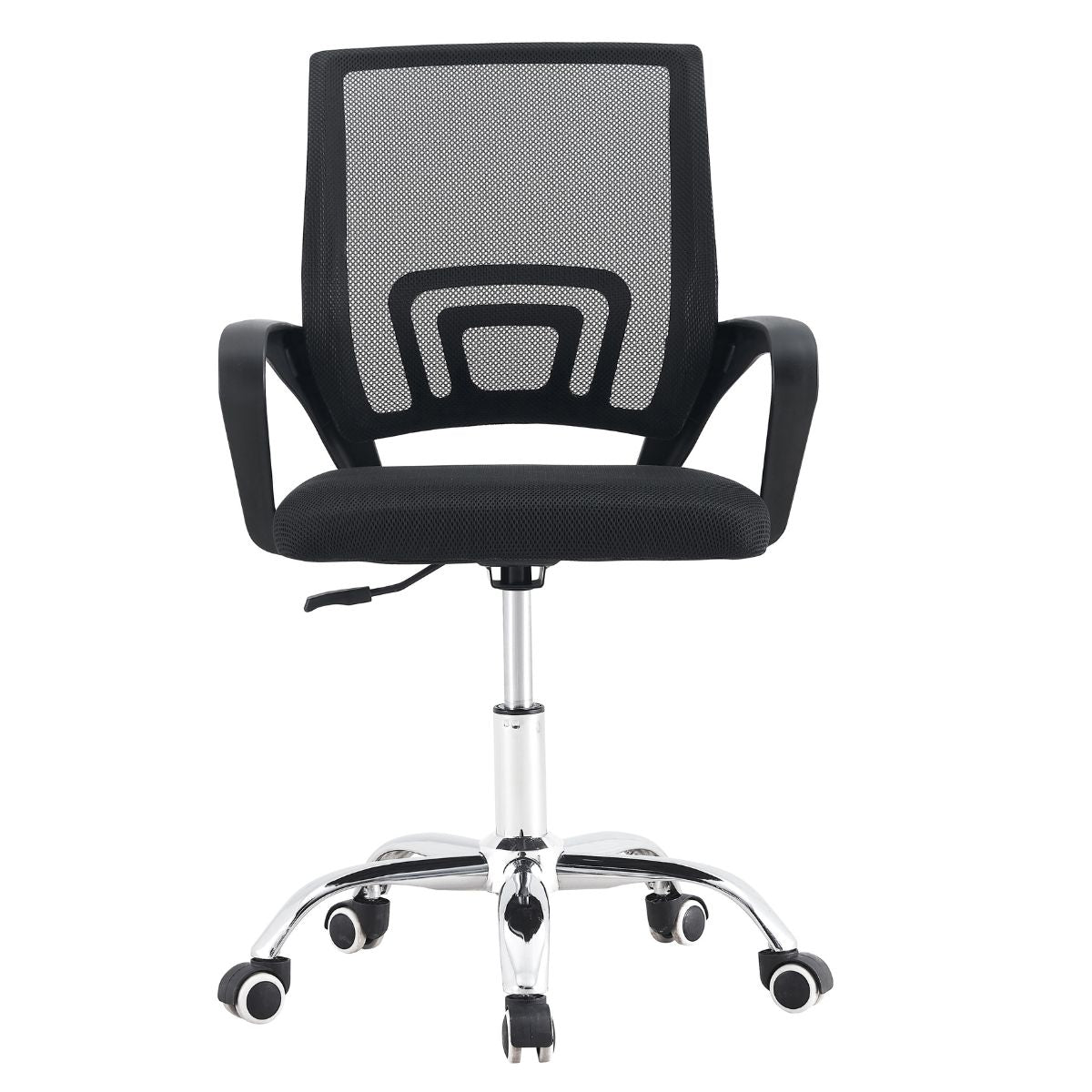 Silla De Oficina Ejecutiva Nueva York Ergonómica Respaldo Malla Negra BM-520MN