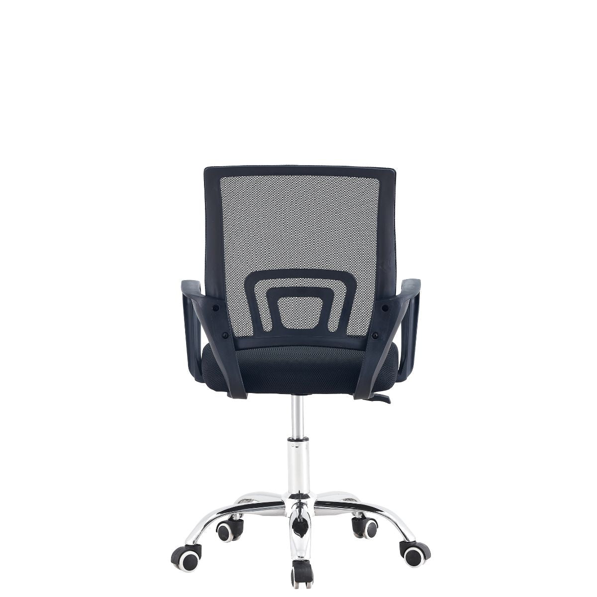 Silla De Oficina Ejecutiva Nueva York Ergonómica Respaldo Malla Negra BM-520MN