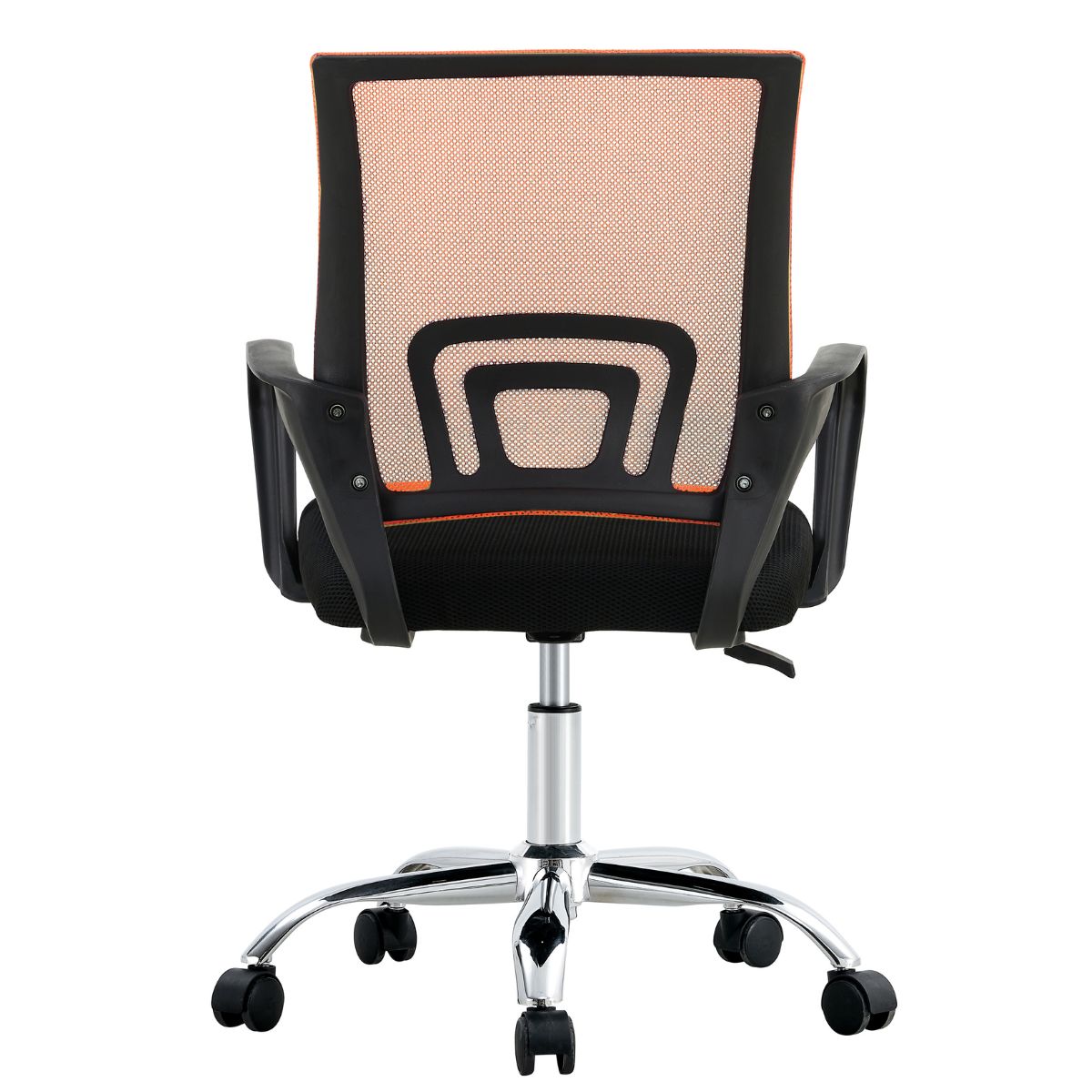 Silla De Oficina Ejecutiva Nueva York Ergonómica Respaldo Malla Naranja BM-520MO
