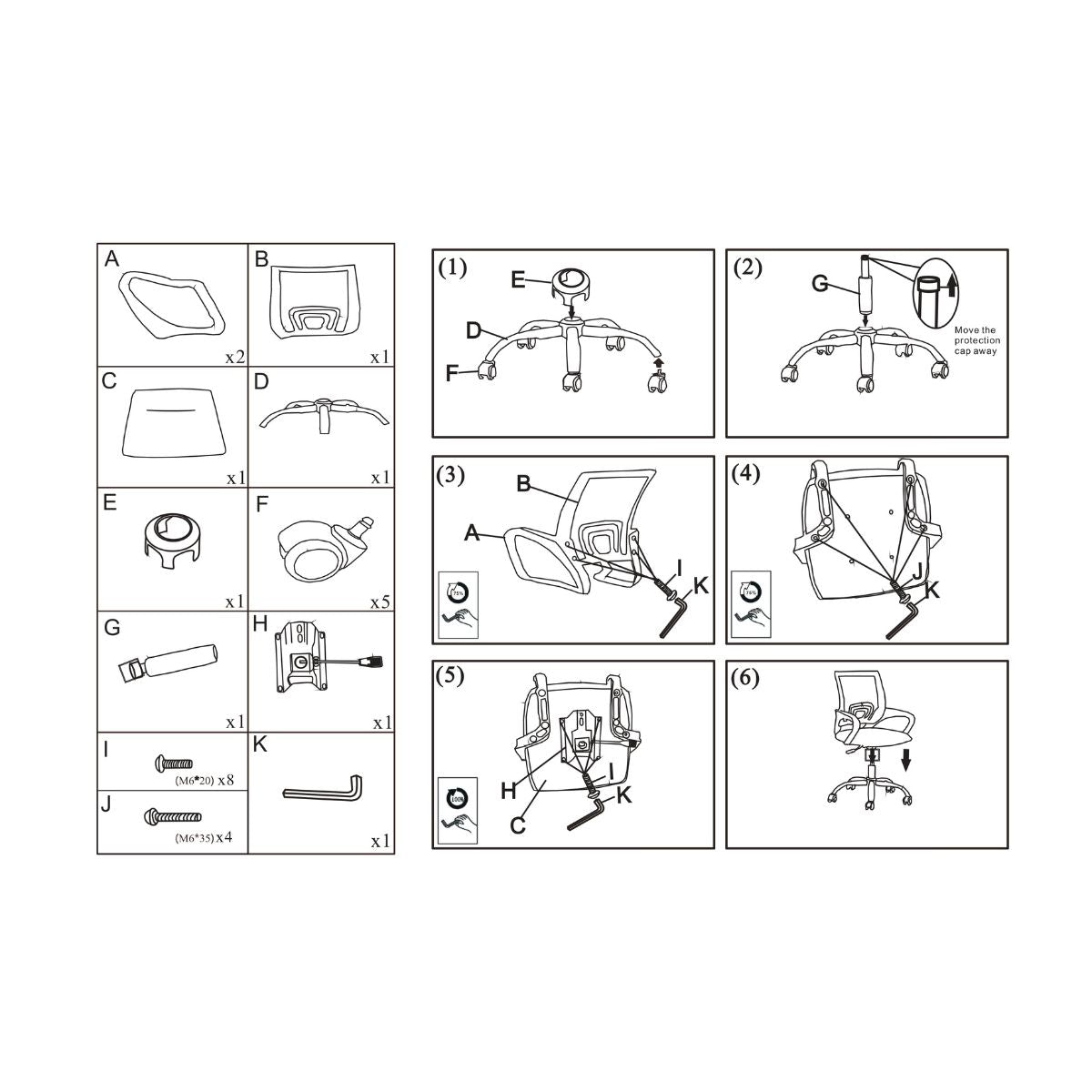 Silla De Oficina Ejecutiva Nueva York Ergonómica Respaldo Malla Naranja BM-520MO