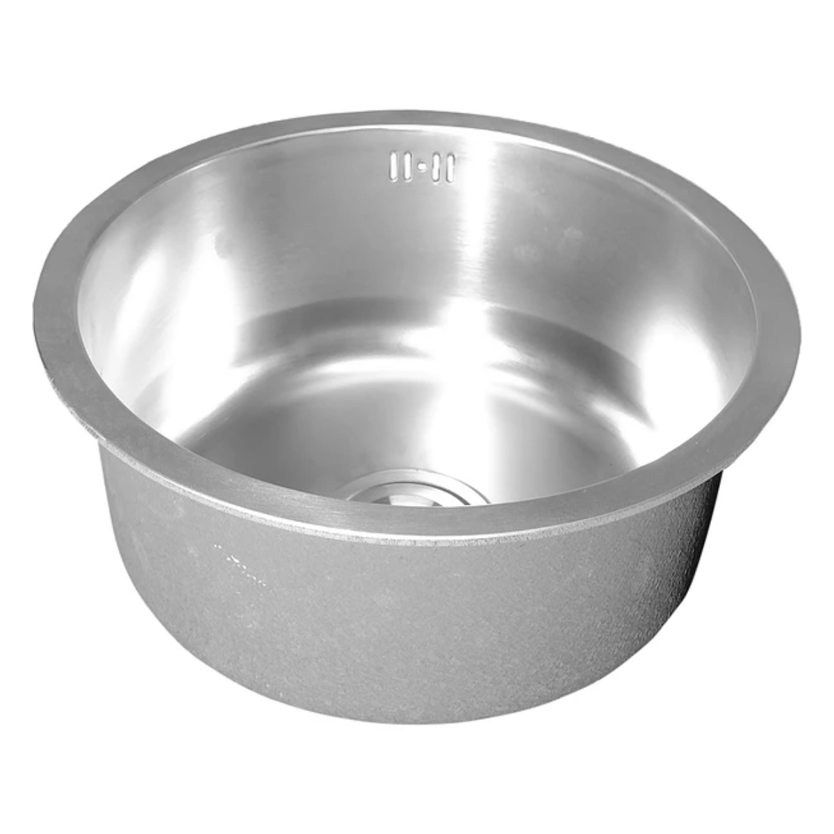 Lavaplatos Redondo 40x20 Cm Plata