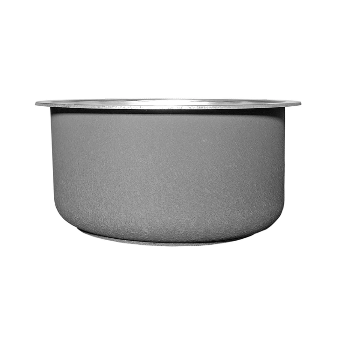 Lavaplatos Redondo 40x20 Cm Plata