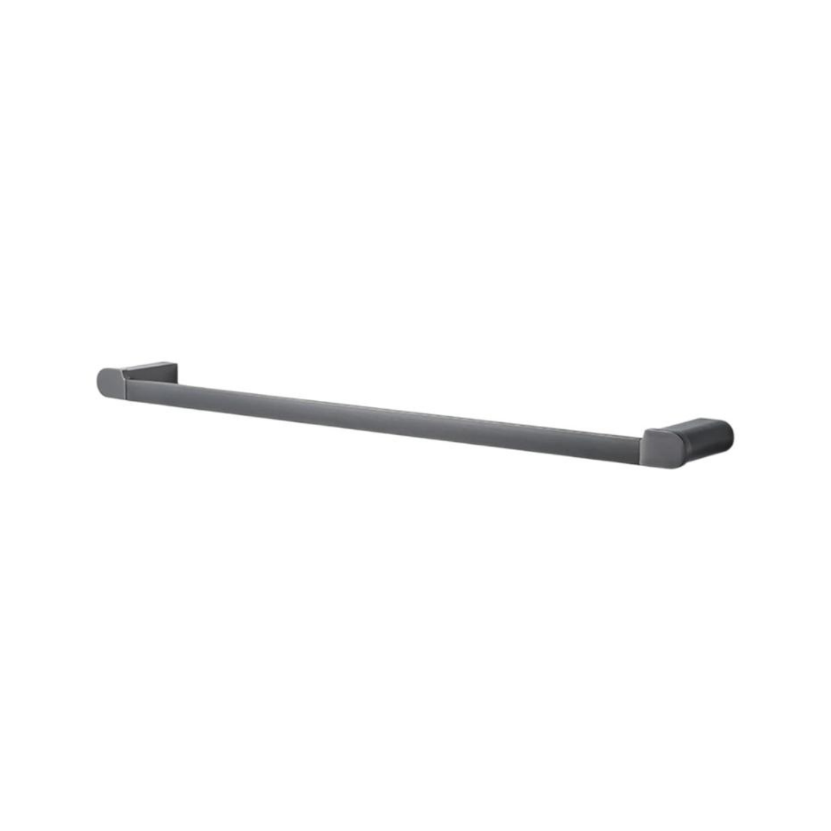 Toallero 60 cm Para Baño Modelo Kassel Grafito Acero Inoxidable