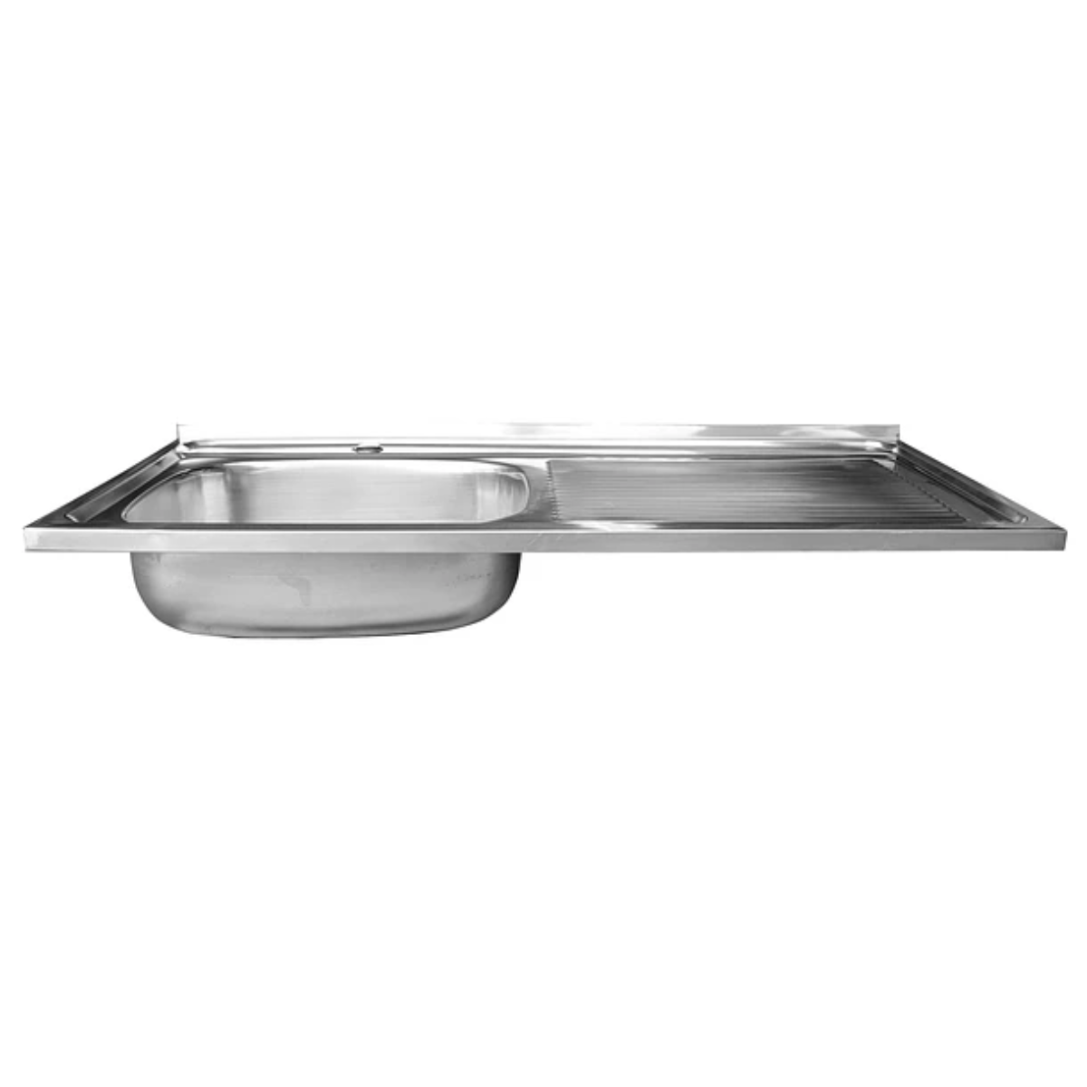Lavaplatos Sobreponer con Desagüe 100x50 Cm Secador Derecho