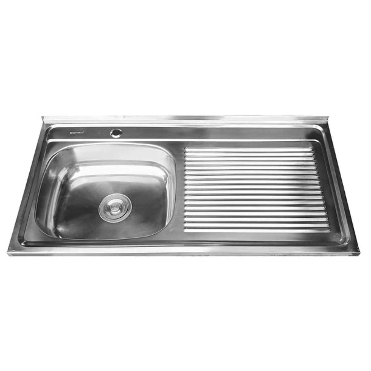 Lavaplatos Sobreponer con Desagüe 100x50 Cm Secador Derecho