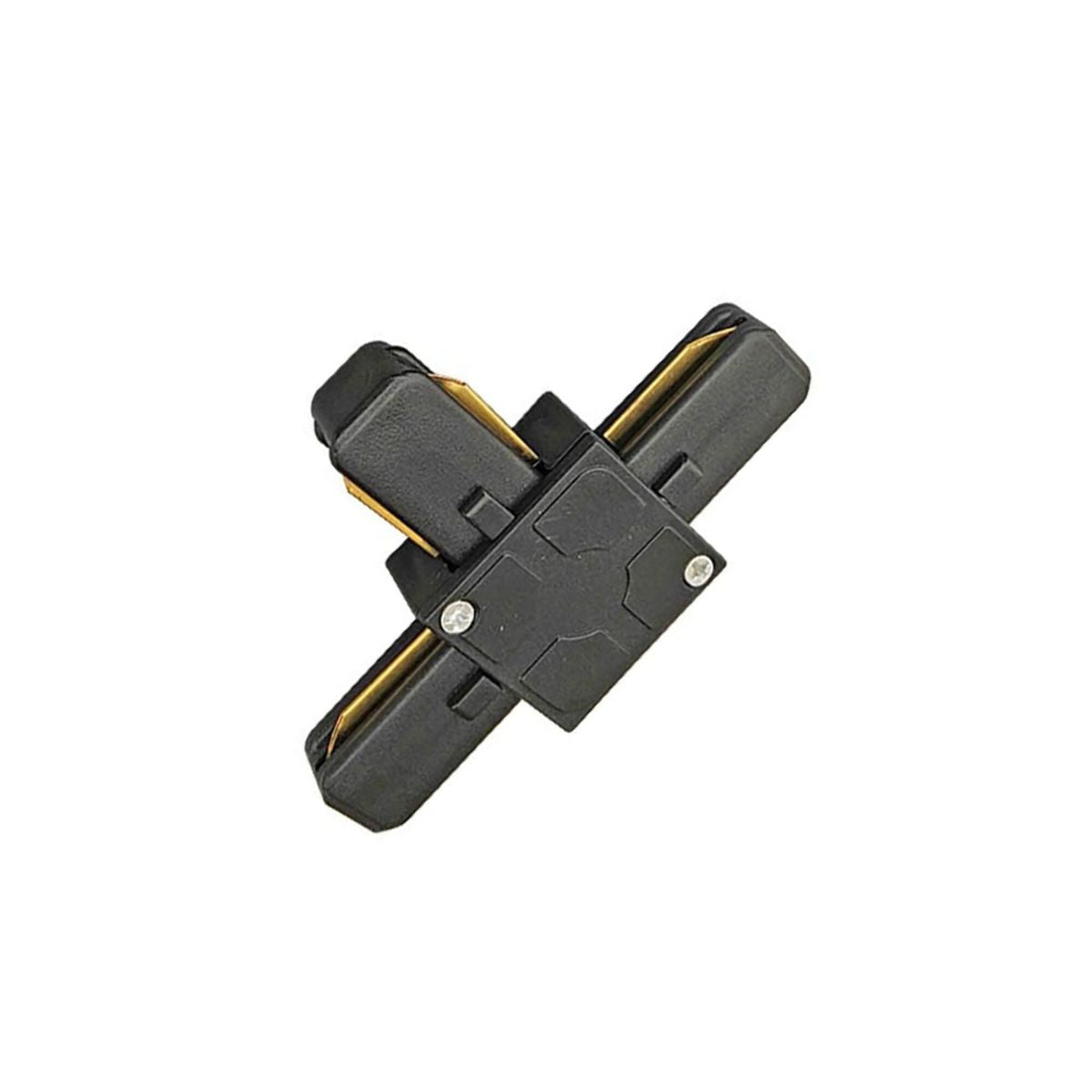 Conector Negro Modelo T Para Riel Monofasico