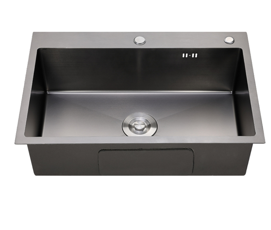 Lavaplatos 60x45 cm NEGRO 2MM