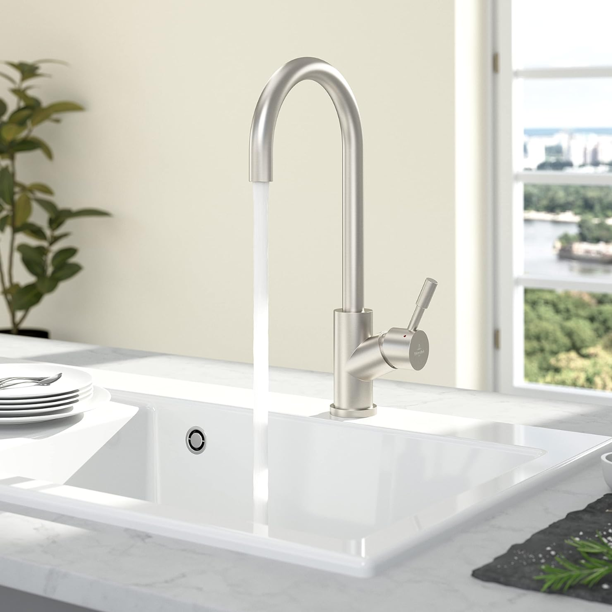 Griferia Monomando Modelo Inox Taumm