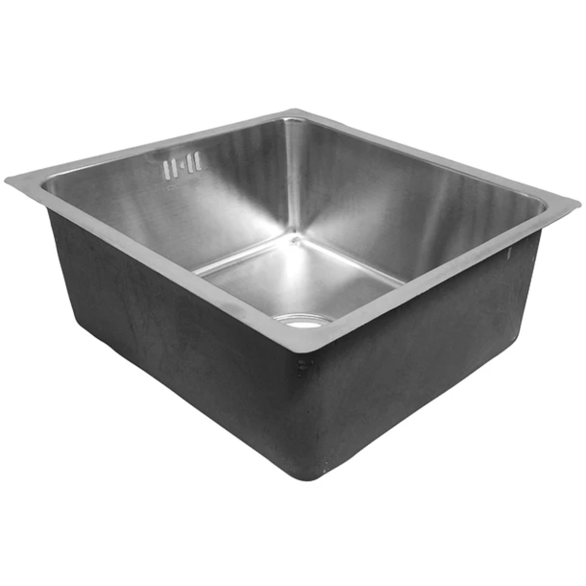 Lavaplatos Bajo Cubierta 43,5x39 Cm Plata