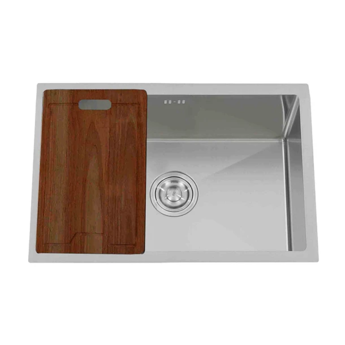 Lavaplatos Deluxe Plata Bajo Cubierta 60x46 Cm Incluye Accesorios