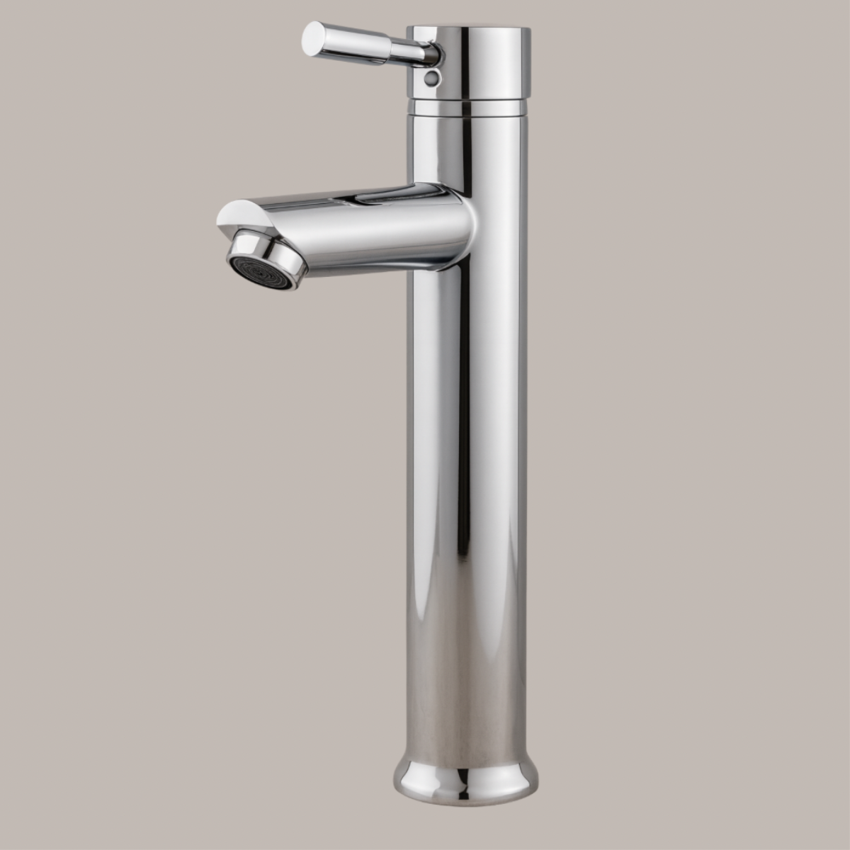 Griferia de Baño Modern Alta Taumm Plata
