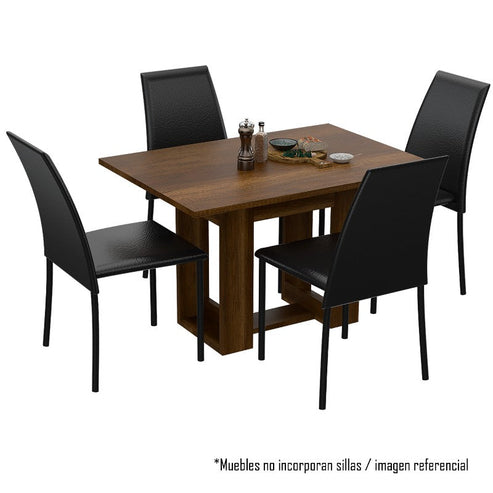 Mesa de Comedor Volterra, Caramelo, con amplia superficie 120