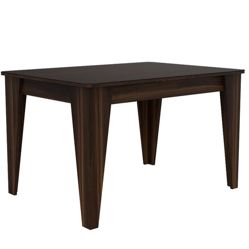 Mesa de Comedor Torino, Habano, con diseño moderno y para cuatro puestos 120