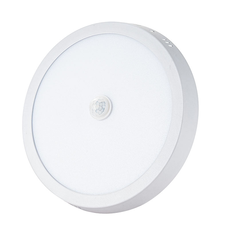Foco Led 18W Sobreponer Redondo Blanco Luz Fria 6500k SENSOR DE MOVIMIENTO