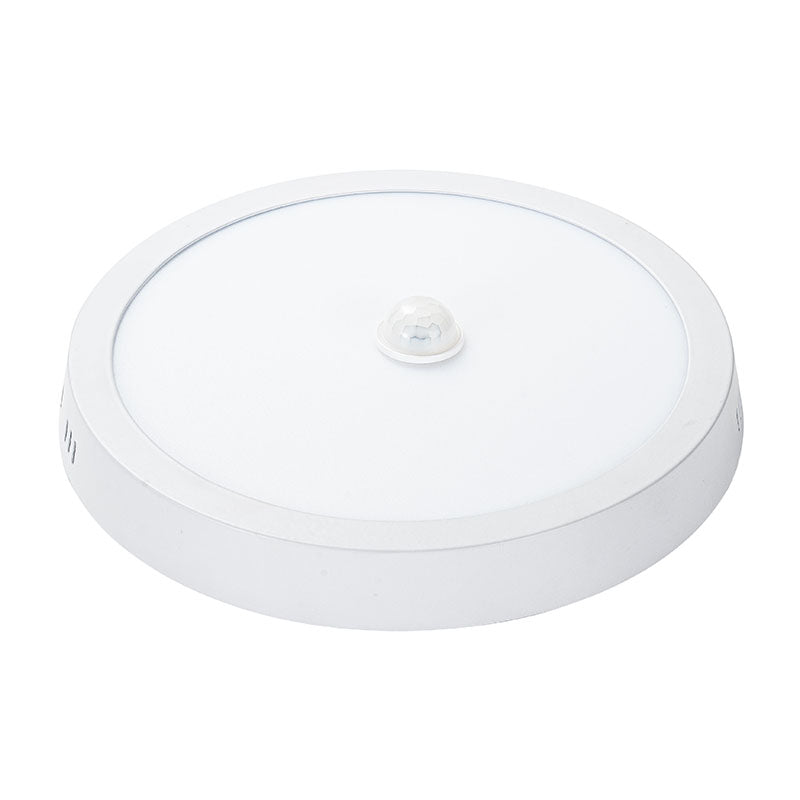 Foco Led 18W Sobreponer Redondo Blanco Luz Fria 6500k SENSOR DE MOVIMIENTO
