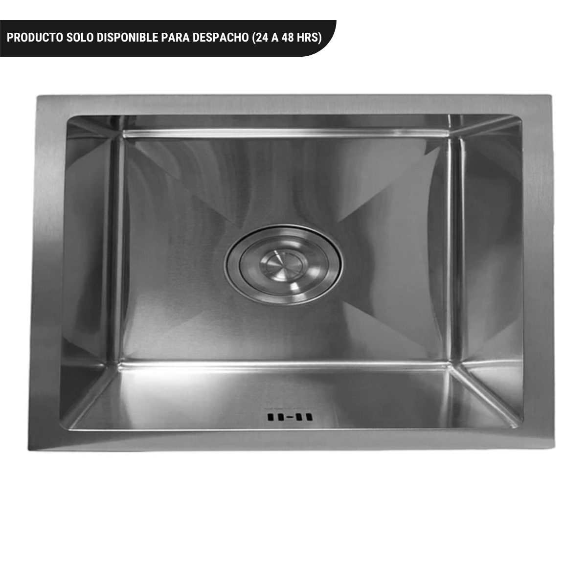 Lavaplatos Rectangular Bajo Cubierta 43x40 Cm Plata