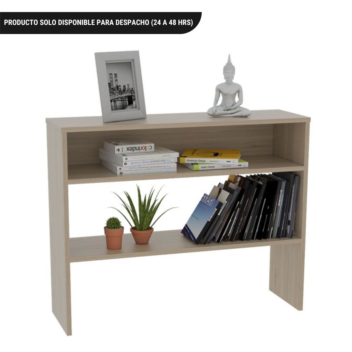 Arrimo Beijing, Rovere, con dos entrepaños para colocar objetos