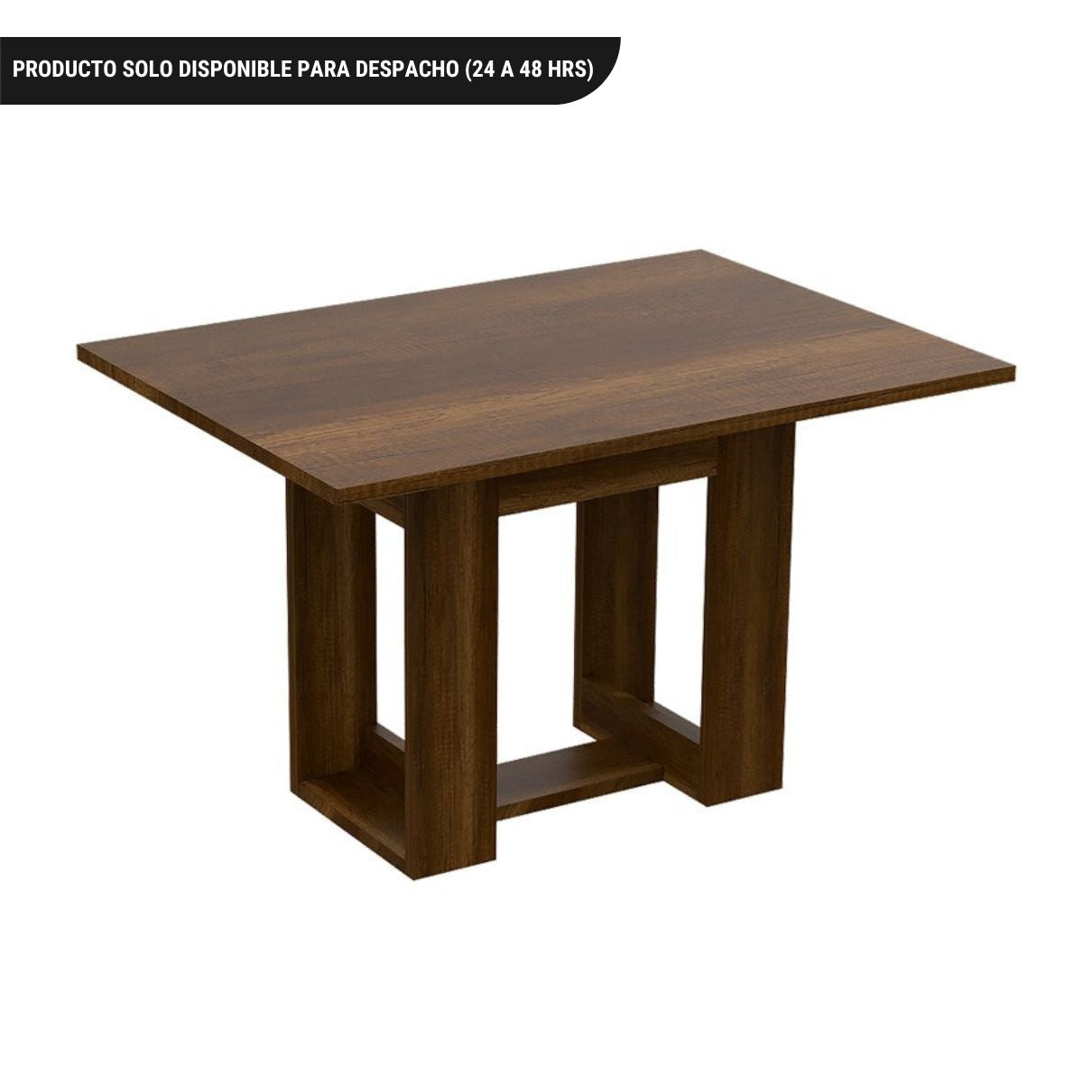 Mesa de Comedor Volterra, Caramelo, con amplia superficie 120