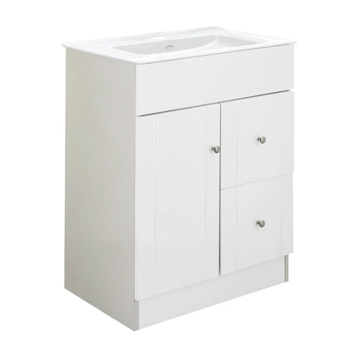 Kit Mueble + Vanitorio Blanco 60x80x40cm