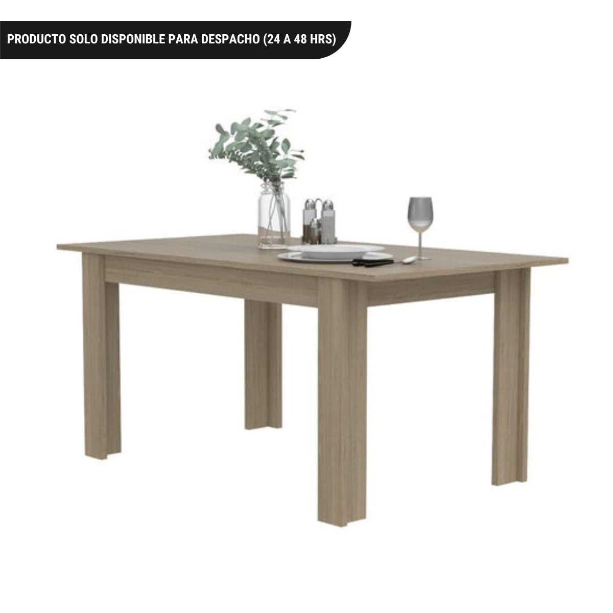 Mesa de Comedor Portofino, Rovere para cuatro puestos 160