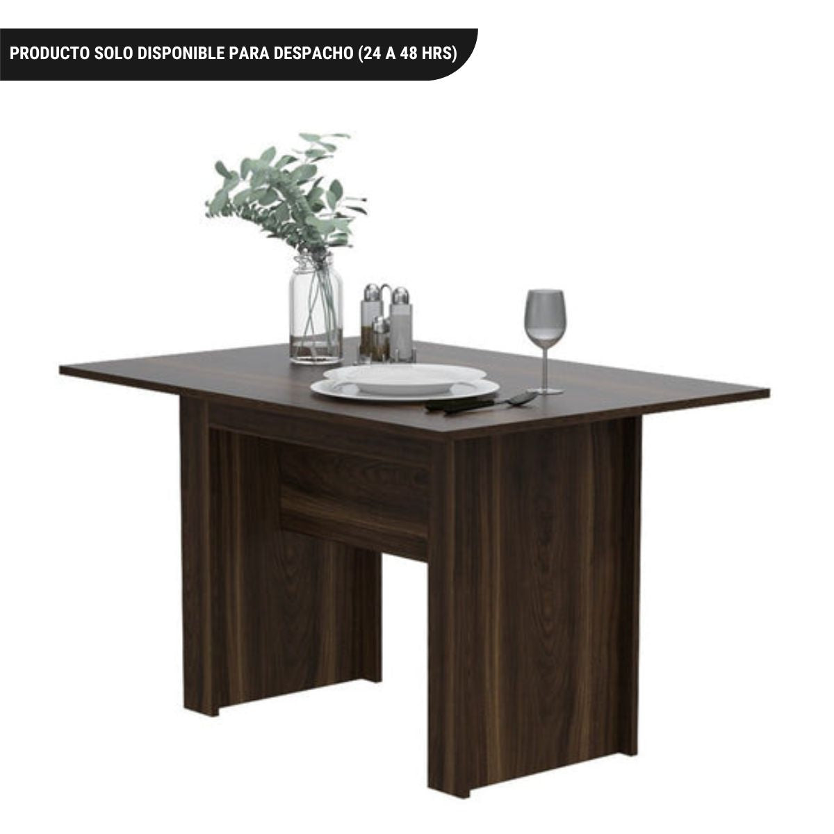 Mesa de Comedor Classic, Habano, para cuatro puestos 120