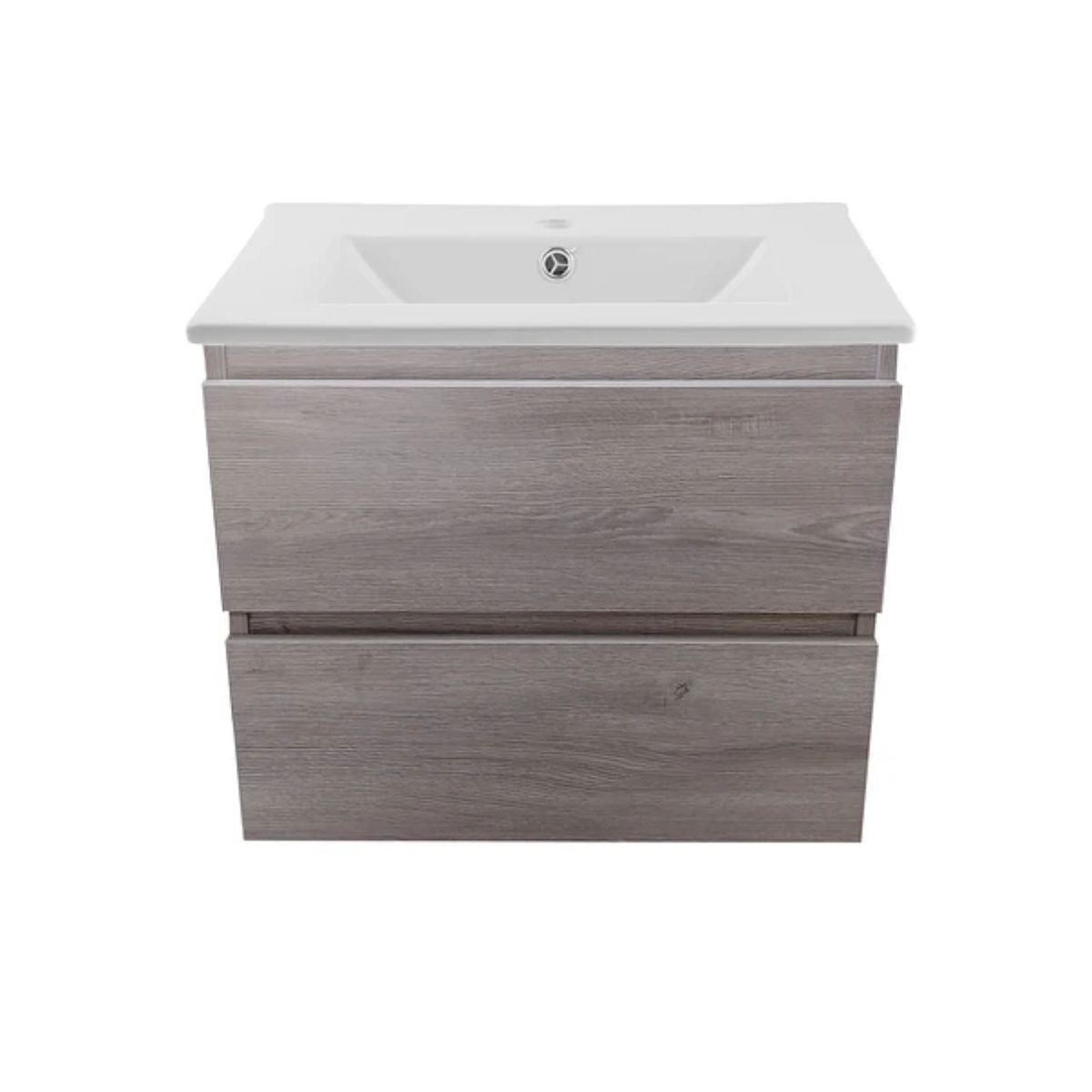 Kit Mueble Vanitorio a muro Space Nogal Claro 61x48x37cm