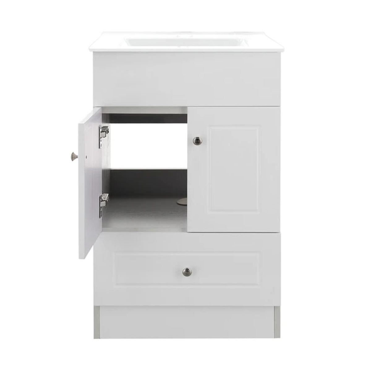 Kit Mueble + Vanitorio Blanco 50x80x40cm