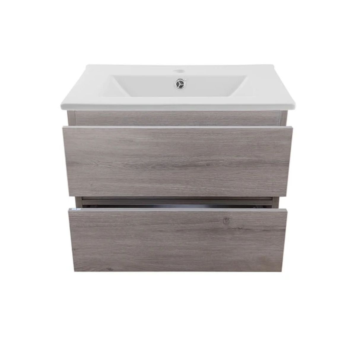 Kit Mueble Vanitorio a muro Space Nogal Claro 61x48x37cm