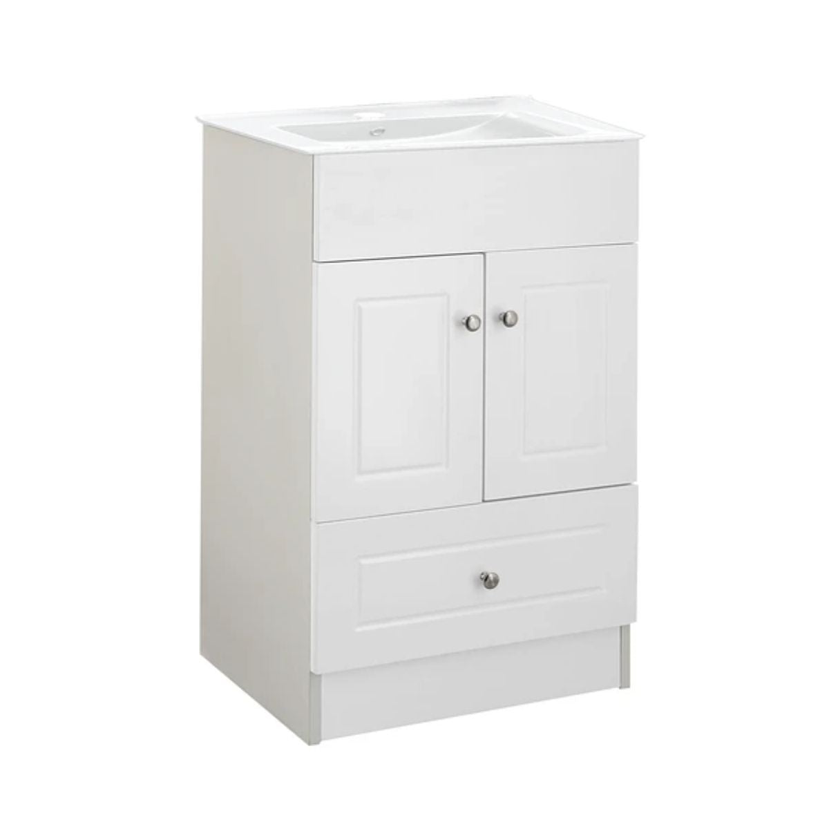 Kit Mueble + Vanitorio Blanco 50x80x40cm