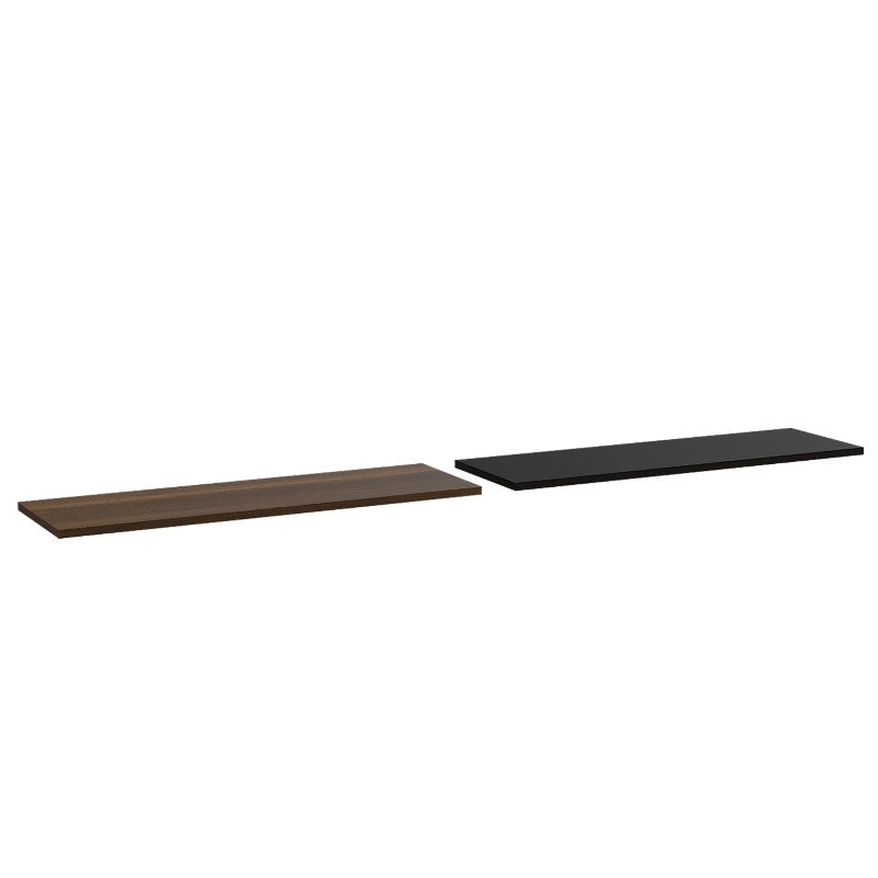 Repisa Wall Z,160, Caramelo y Wengue, ideal para colocar objetos