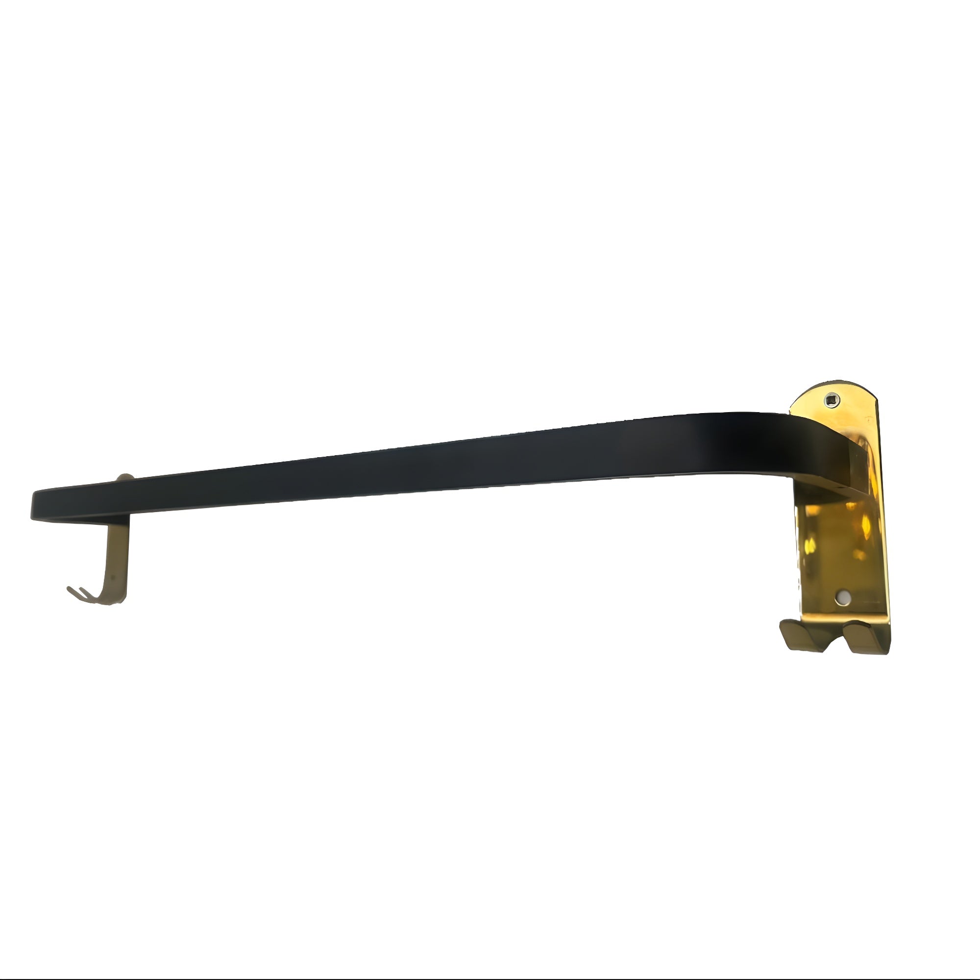 Toallero Negro y Dorado 60cm