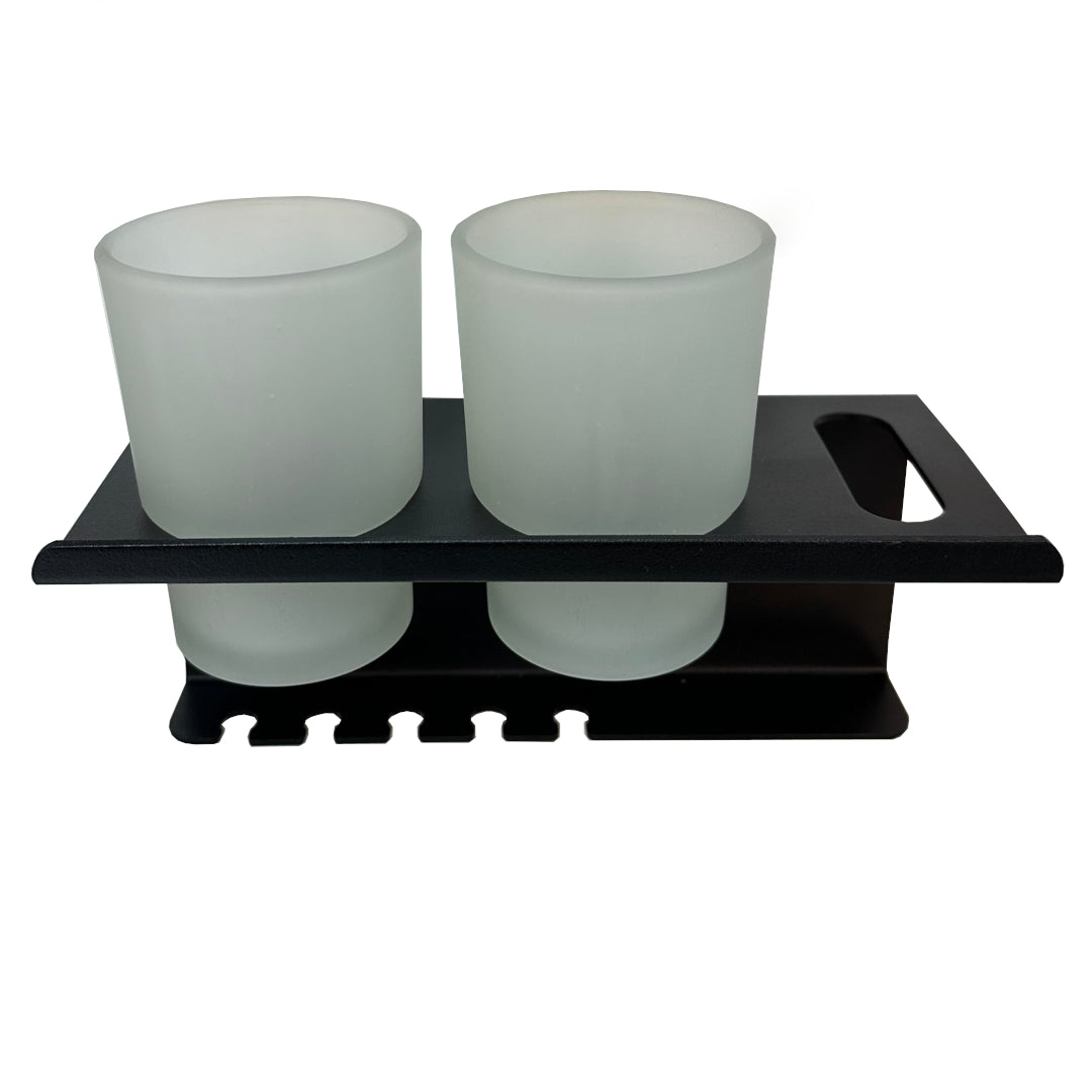 Soporte Metálico para Cepillos de Dientes