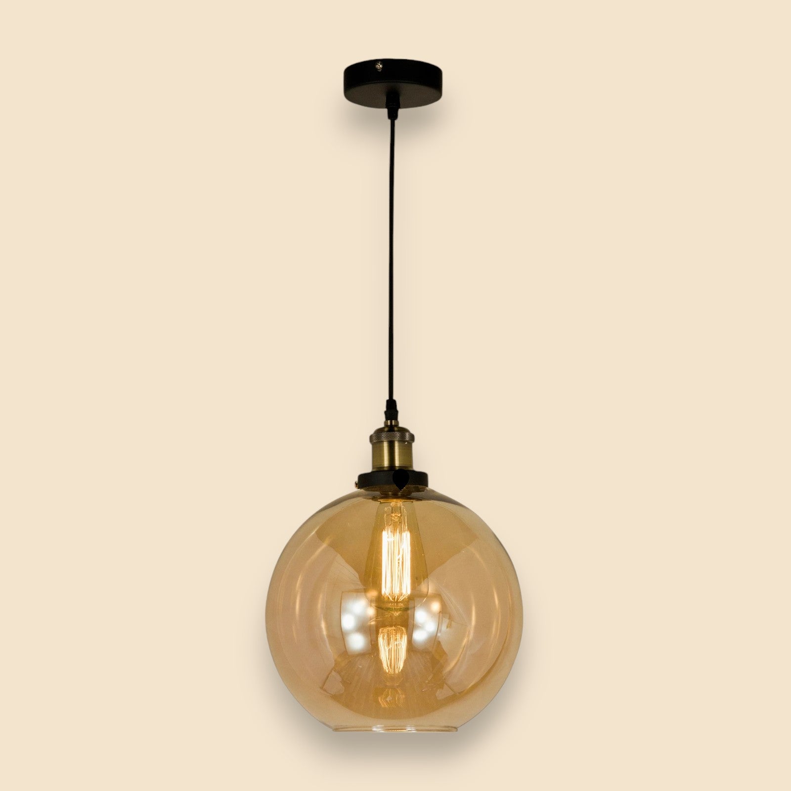 Lampara Colgante Individual Modelo VENUS Vidrio