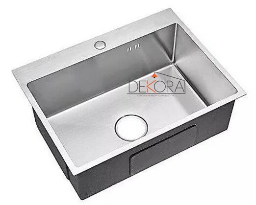 Lavaplatos 60x45 cm Plata 2MM