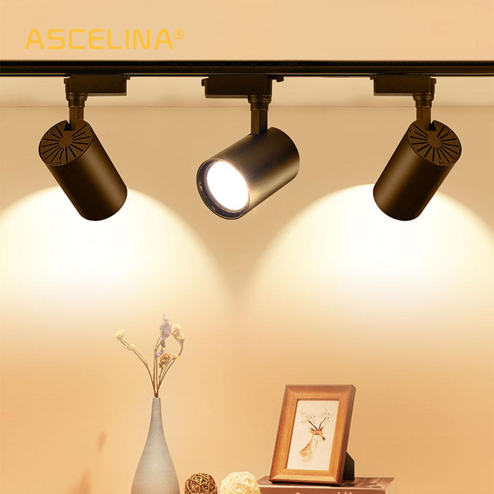 PACK RIEL MONOFASICO 1 METRO + 3 FOCO LED 10W LUZ CALIDA O NEUTRA