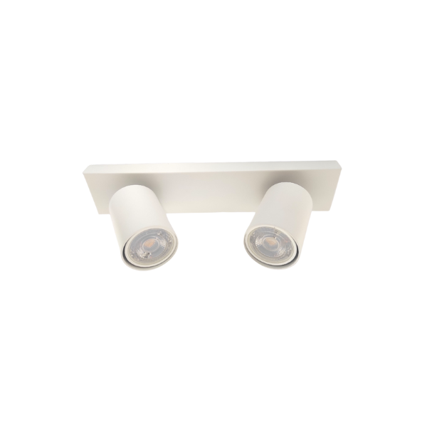 Aplique Doble Blanco ALTAIR