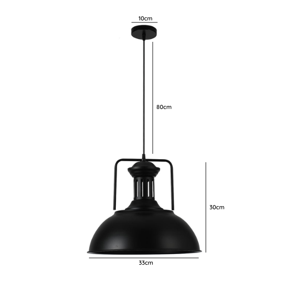 Lampara de Techo Estilo Industrial Modelo SPICA