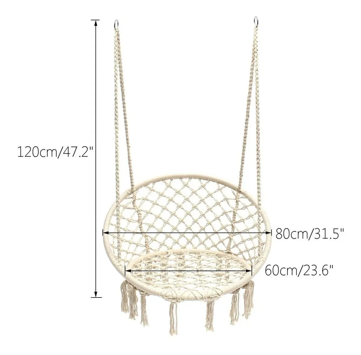 Silla Tejida Hamaca Colgante