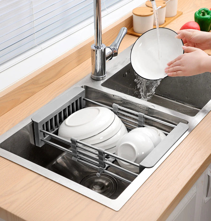Escurridor De Platos Ajustable Para Cocina