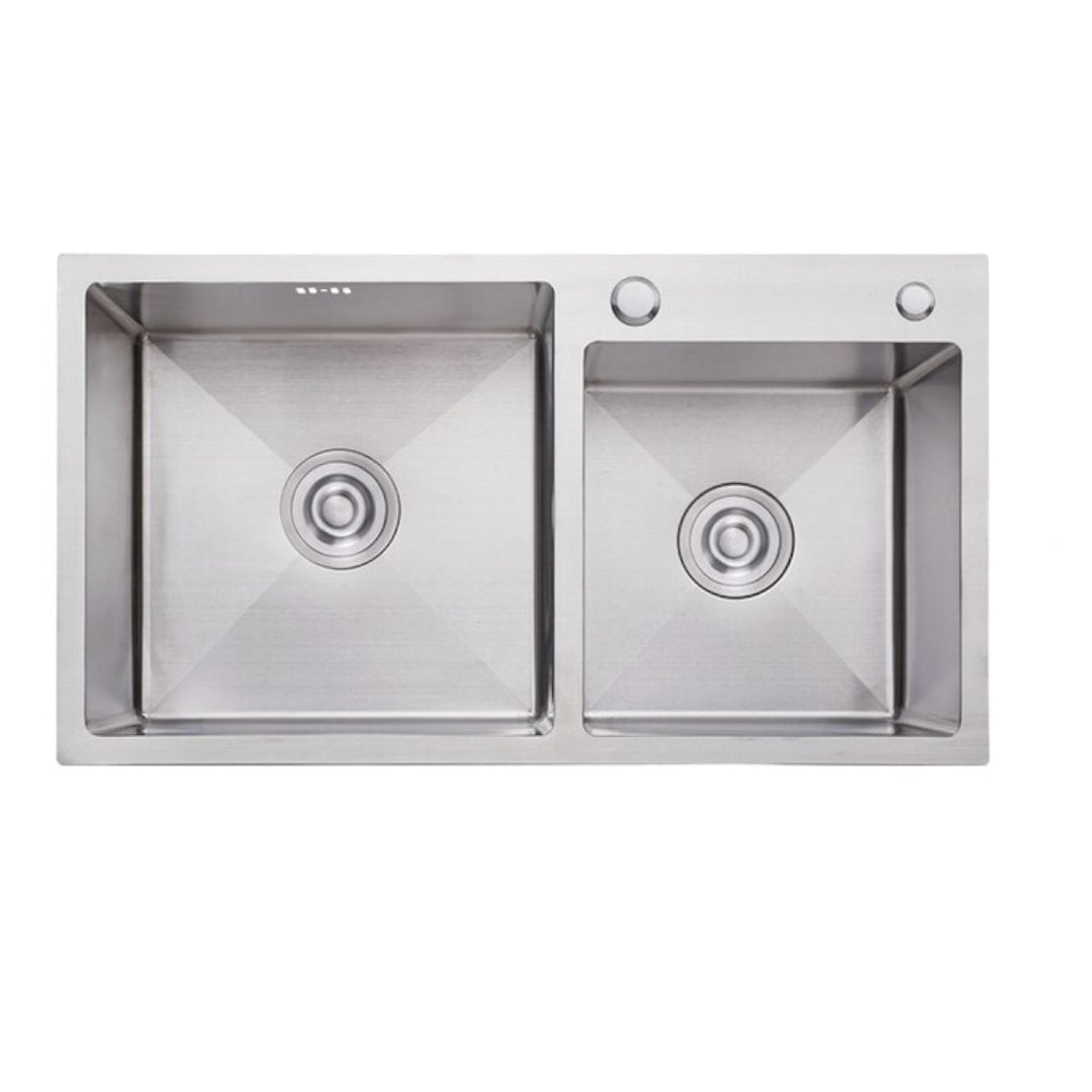 Lavaplatos 68x38 cm Plata 2MM