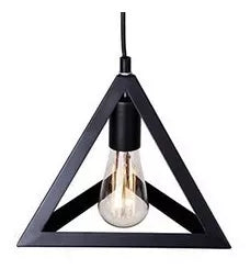 Lampara Techo Nordico Moderna Triangulo Triple